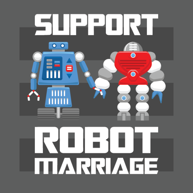 Support Robot Marriage